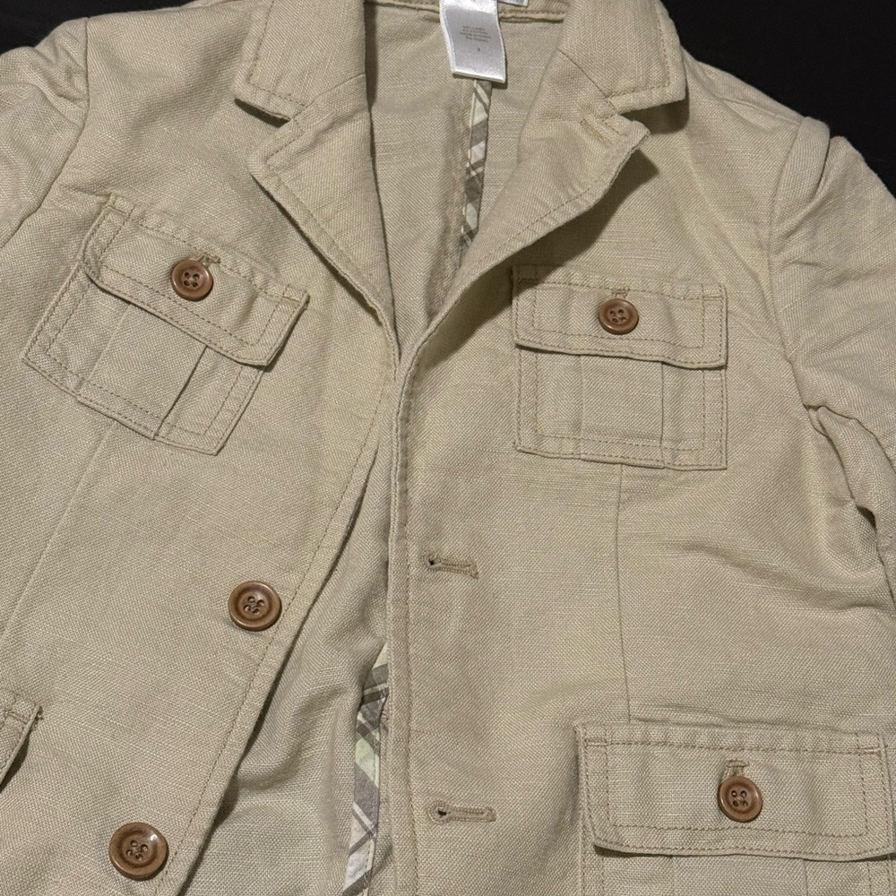 Janie and Jack Tan Military‎ Field Jacket